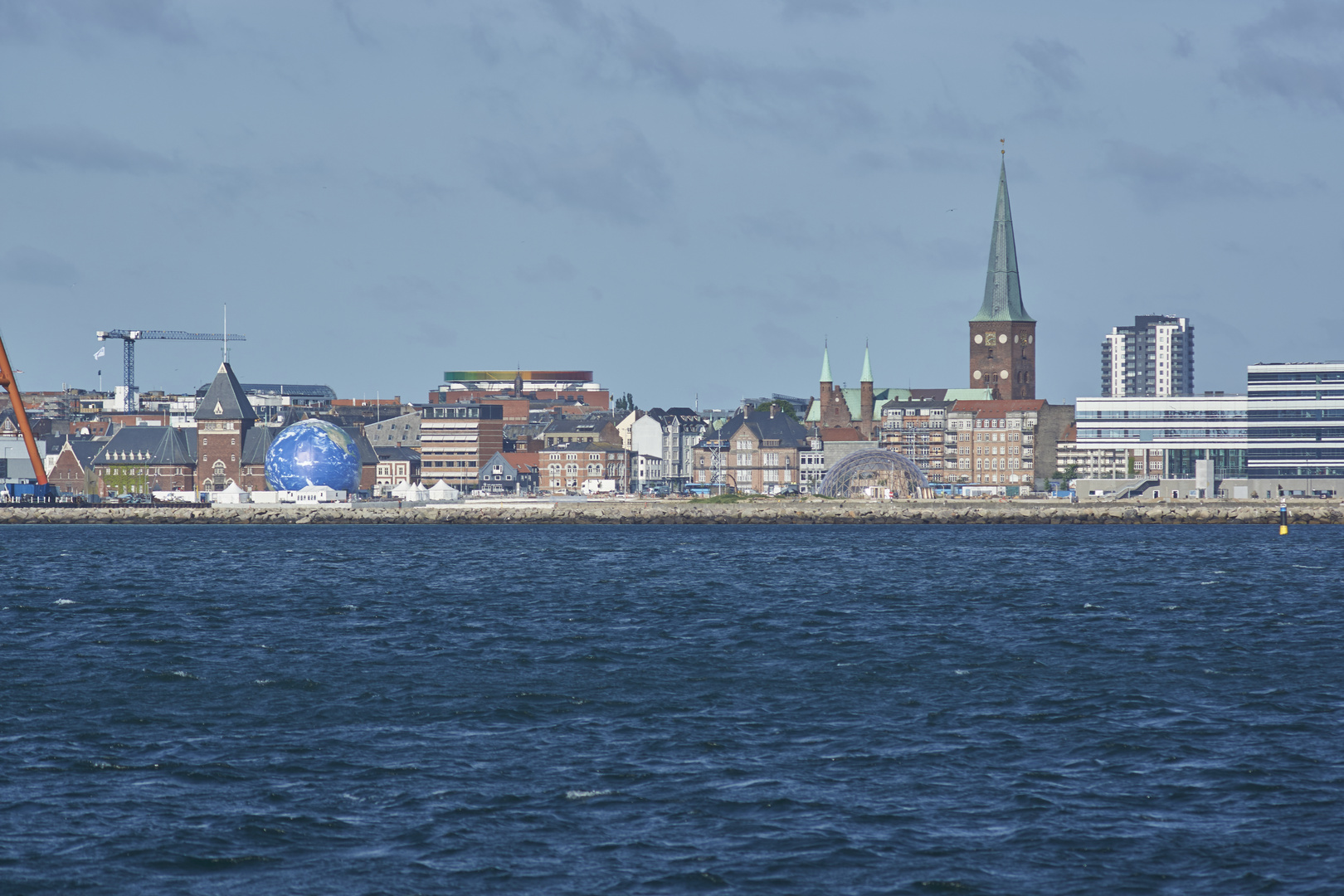 Aarhus vom Meer