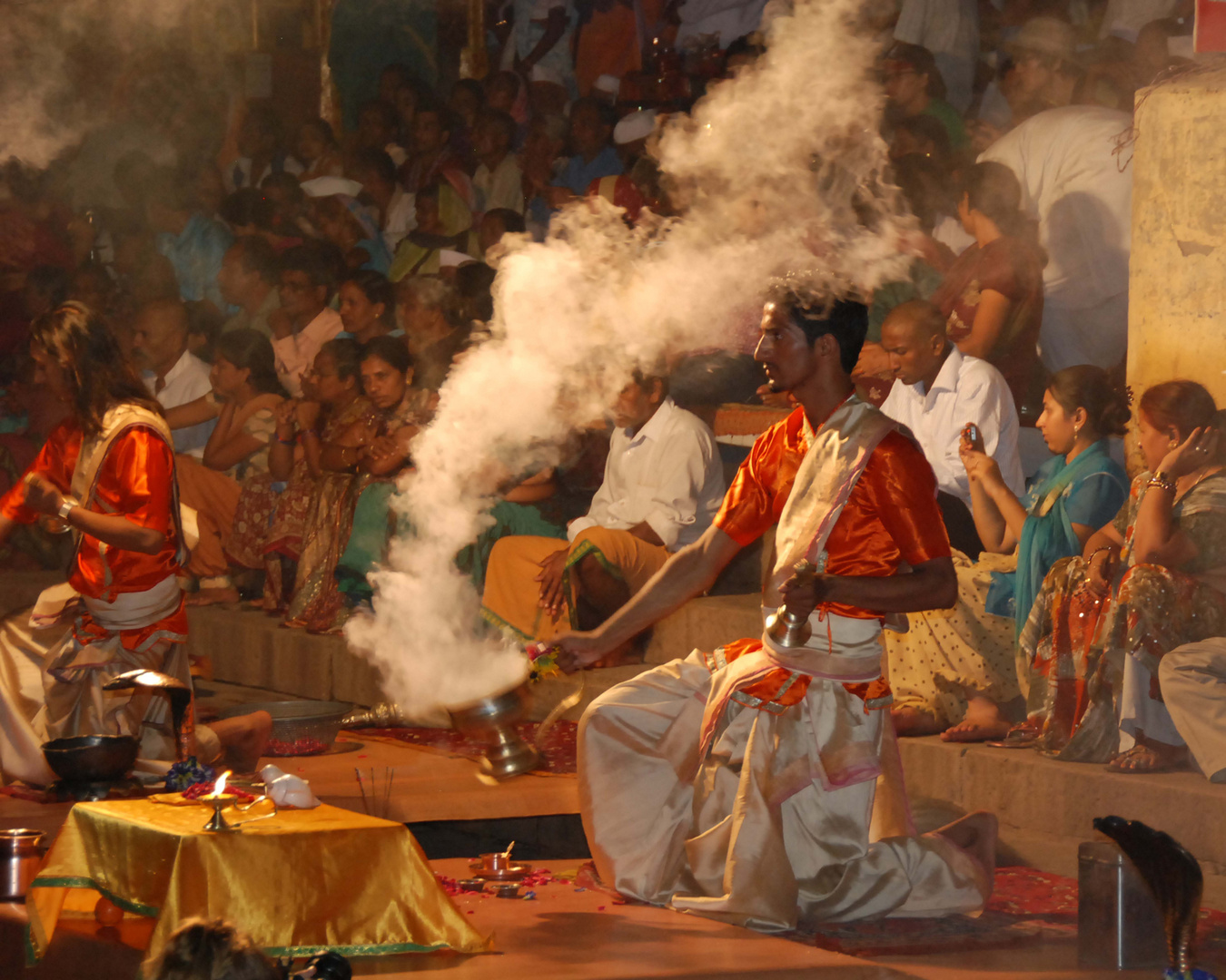 Aarti en el Ganges (Varanasi)