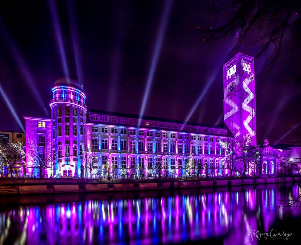 Ab und an gibt es auch in München ein Lichtspektakel