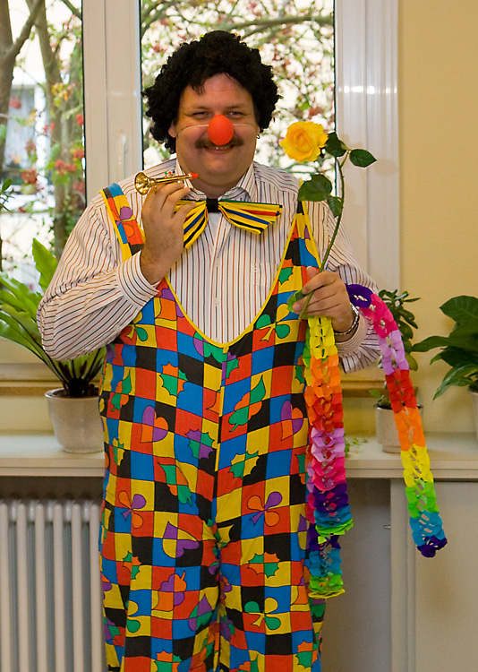 Ab und an macht man sich mal zum Clown