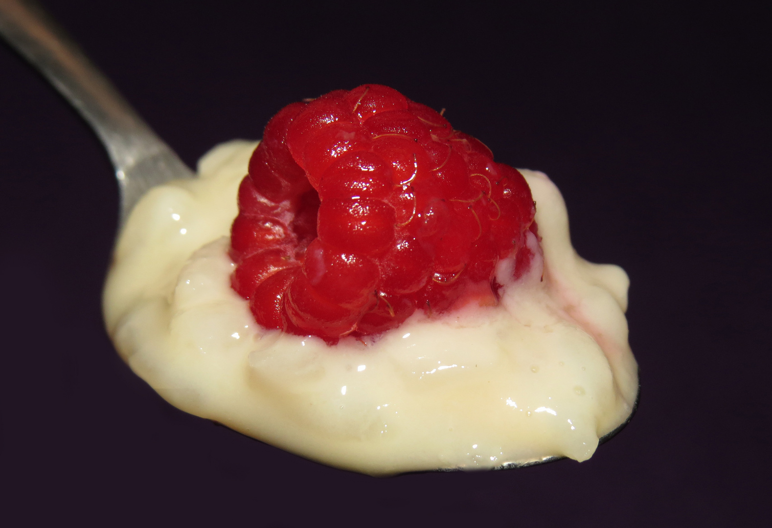 Ab und an was Süsses... Milchreis mit Himbeeren (vegan)