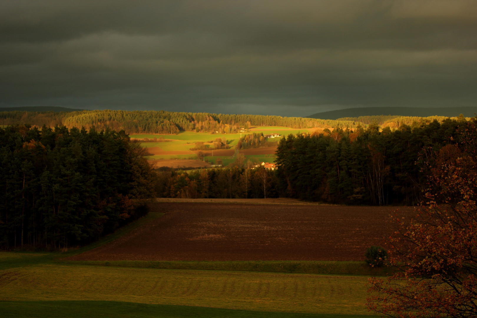 ...ab und zu schaut die Sonne mal durch die Wolkendecke