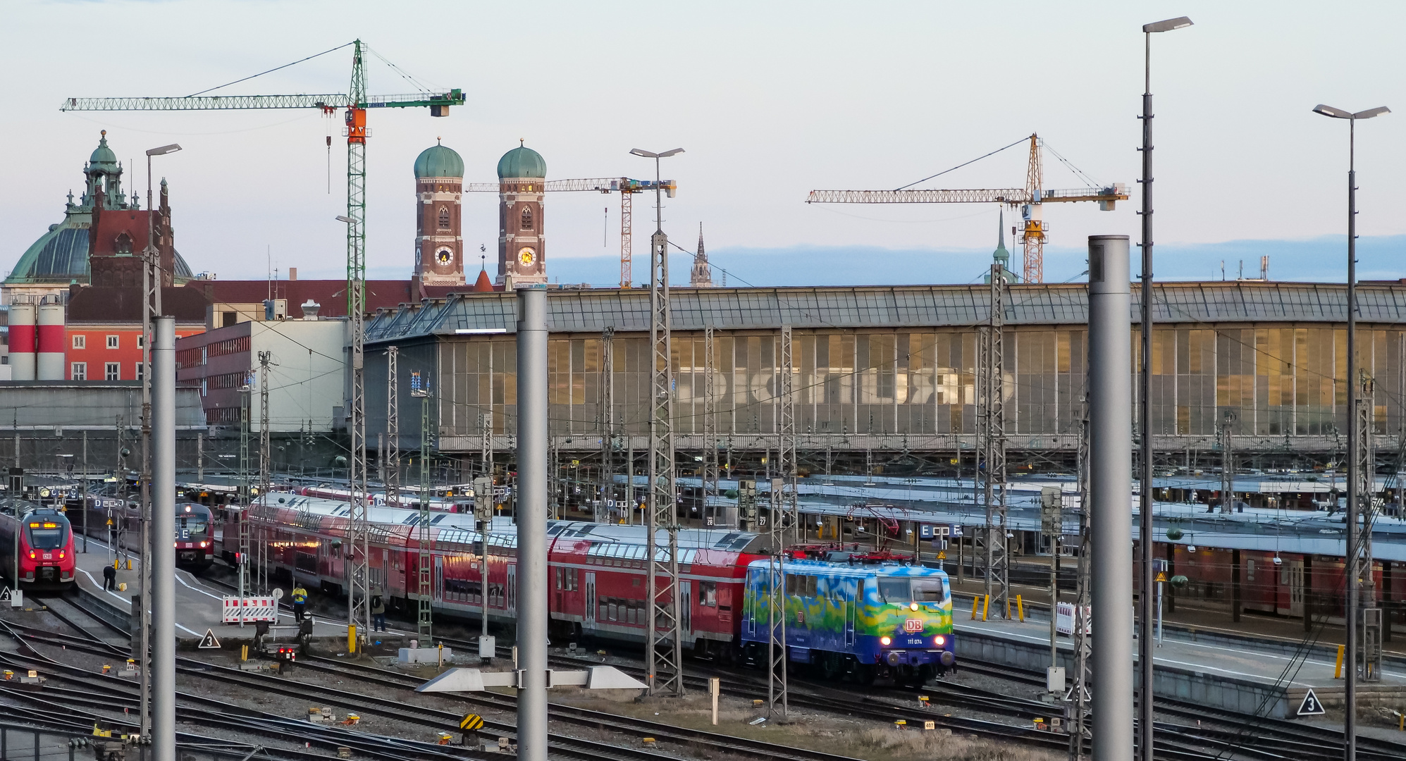 Ab zum Abstellbahnhof