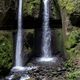 Wandern mit Wasserfall