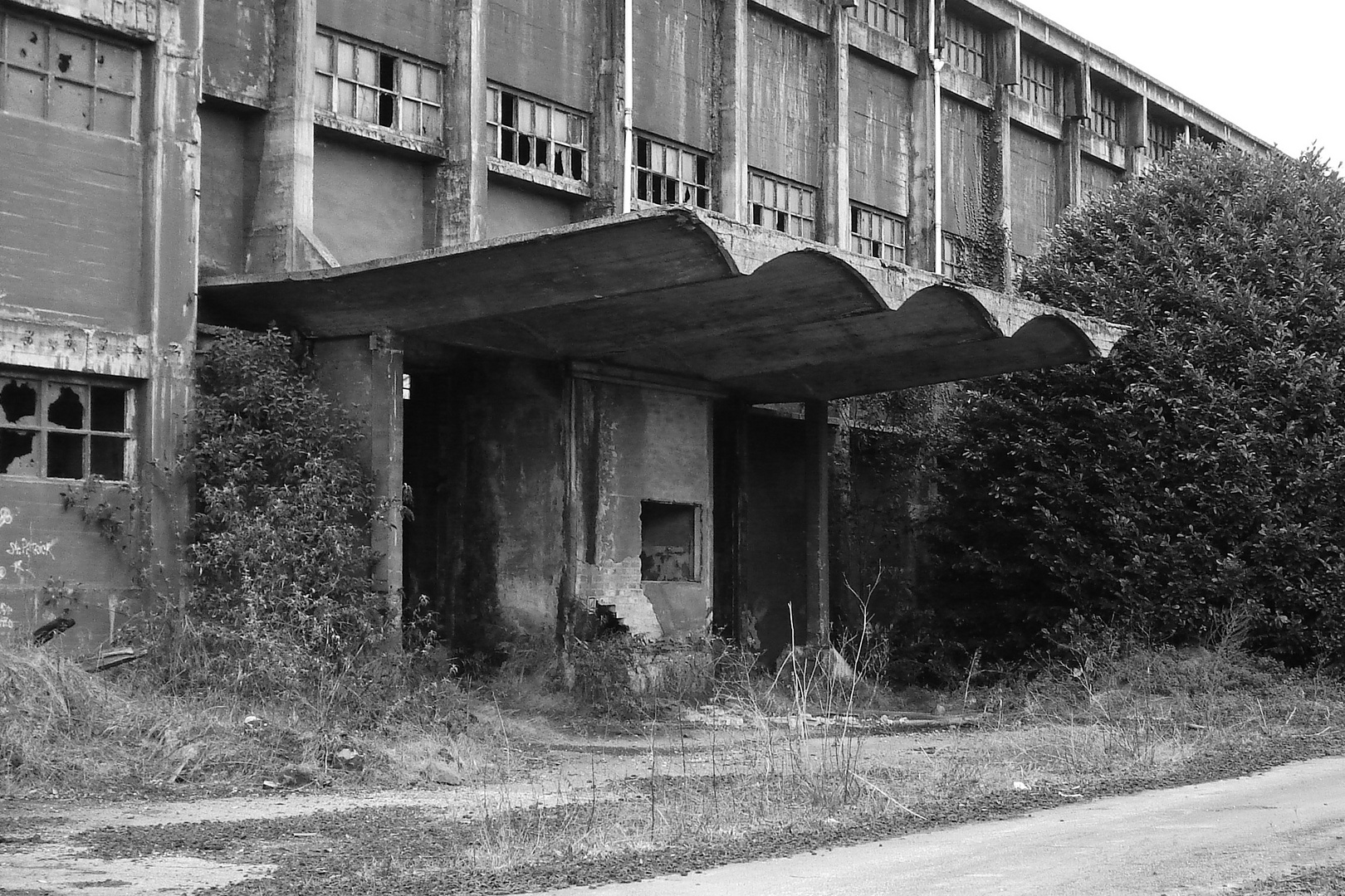 Abandoned amonia plant; Asturias - Northern Spain.