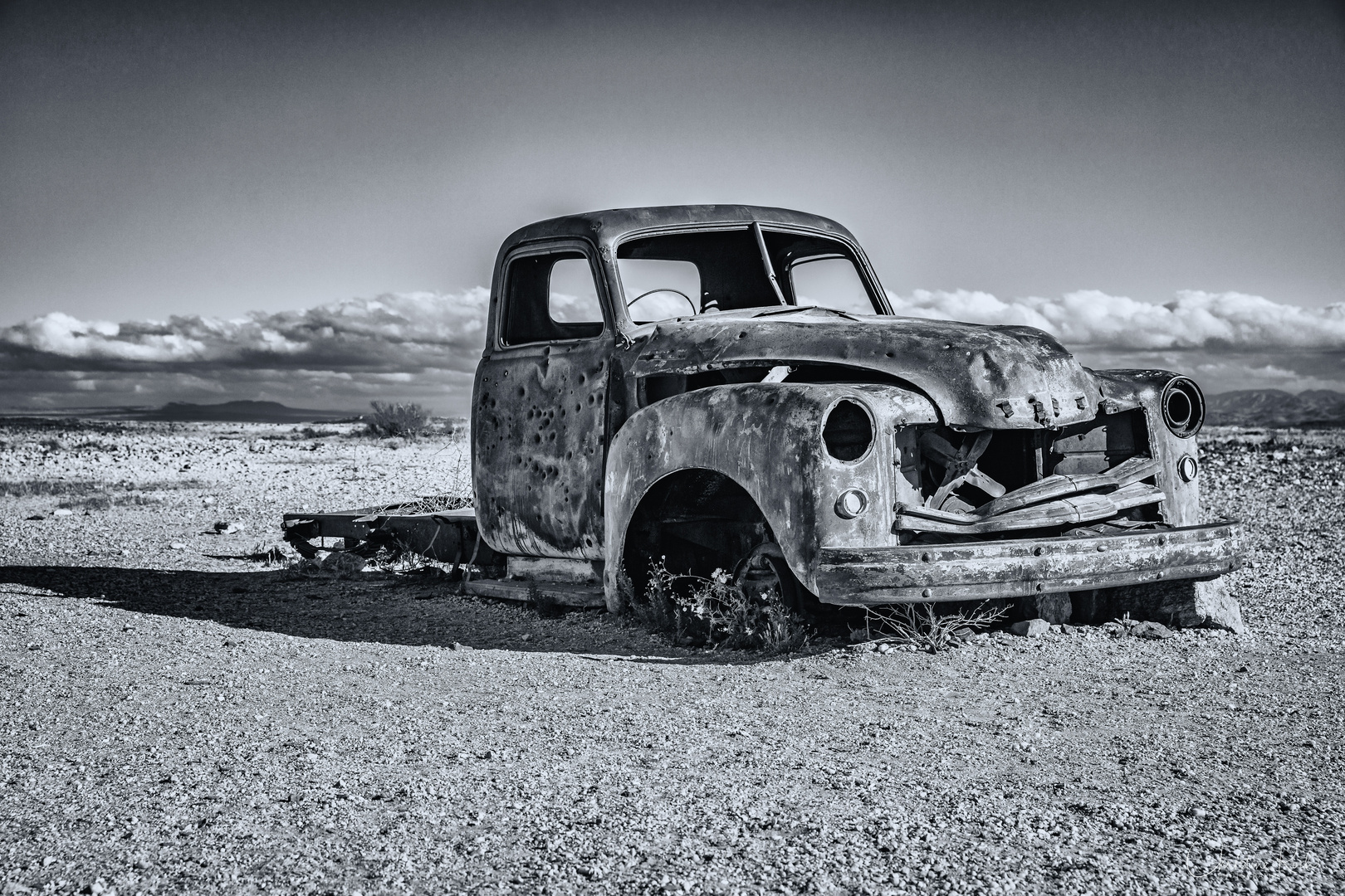 Abandoned car