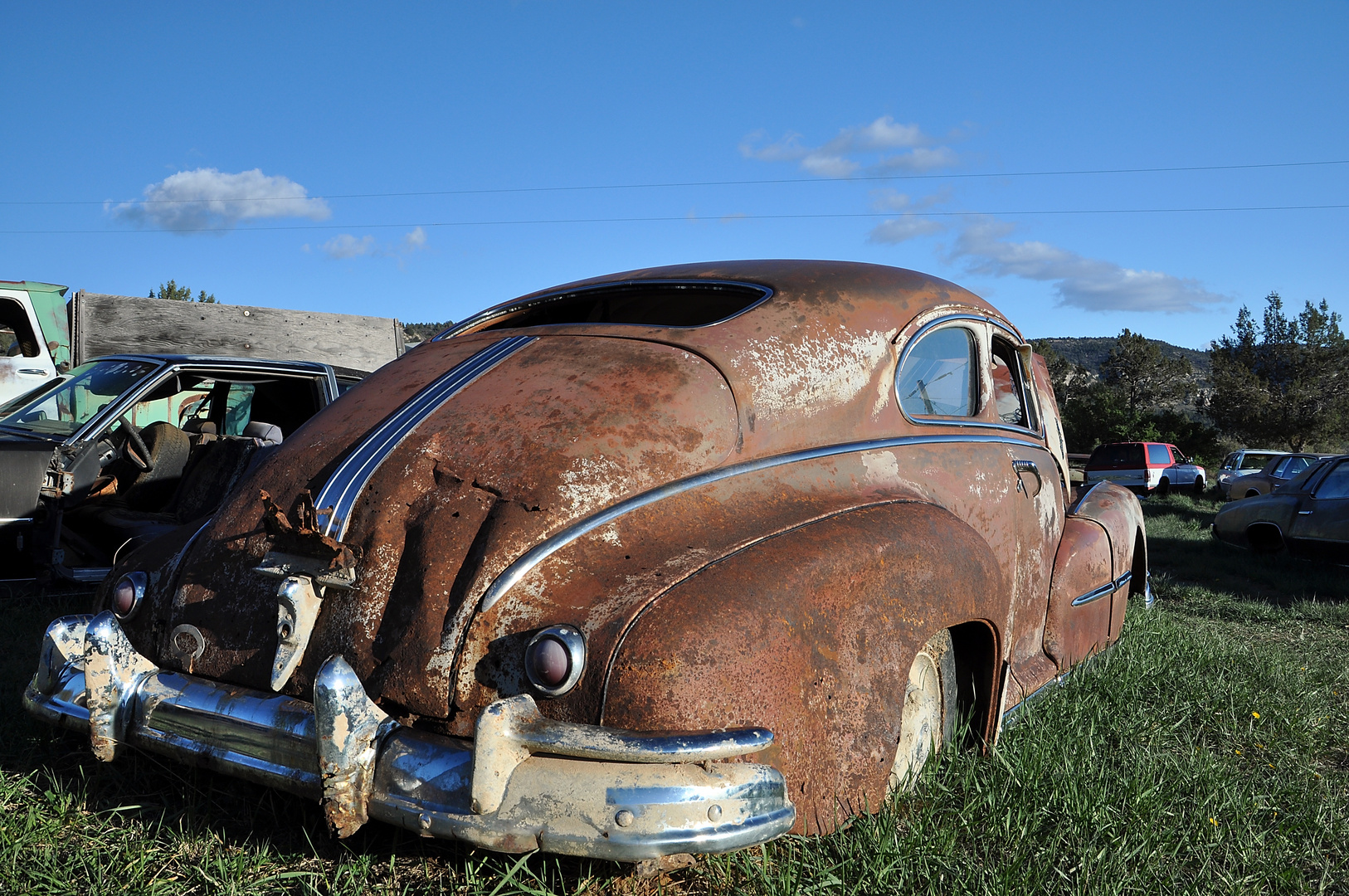 abandoned cars