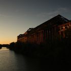 Abandoned factory and sunet -  Hannover