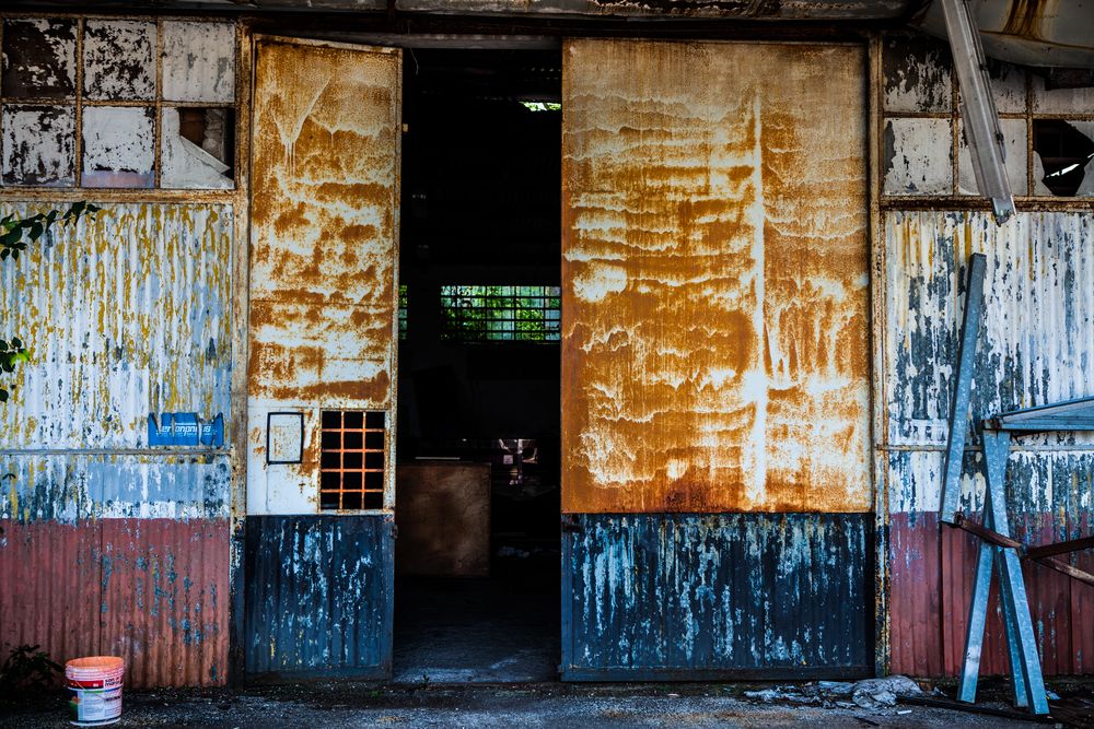 abandoned factory, mestre, italy