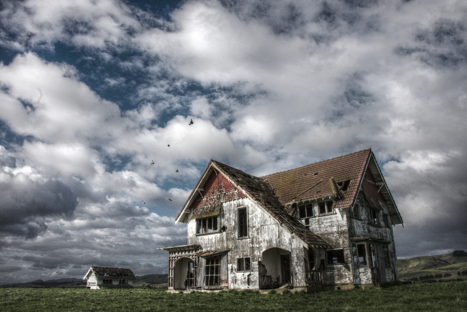 Abandoned house - New Zealand