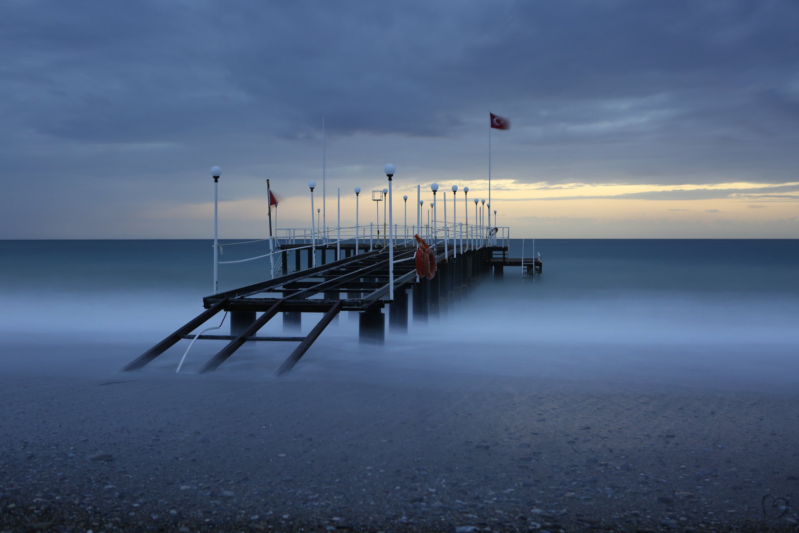 abandoned pier