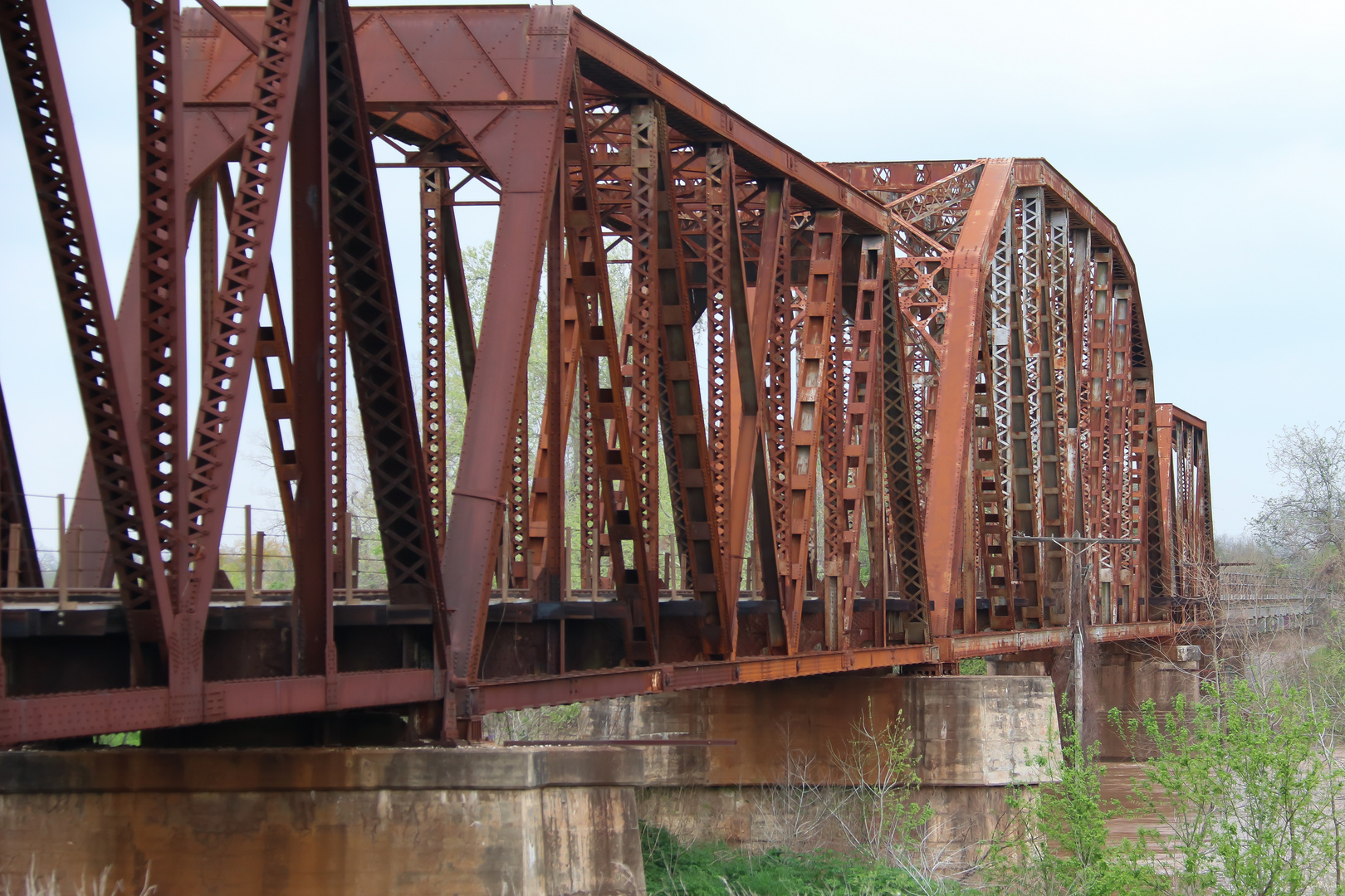 Abandoned railway bridge