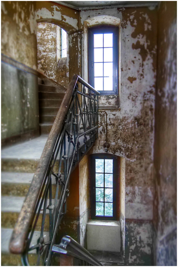 Abandoned staircase #1