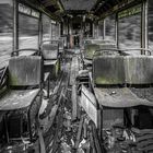 abandoned tram