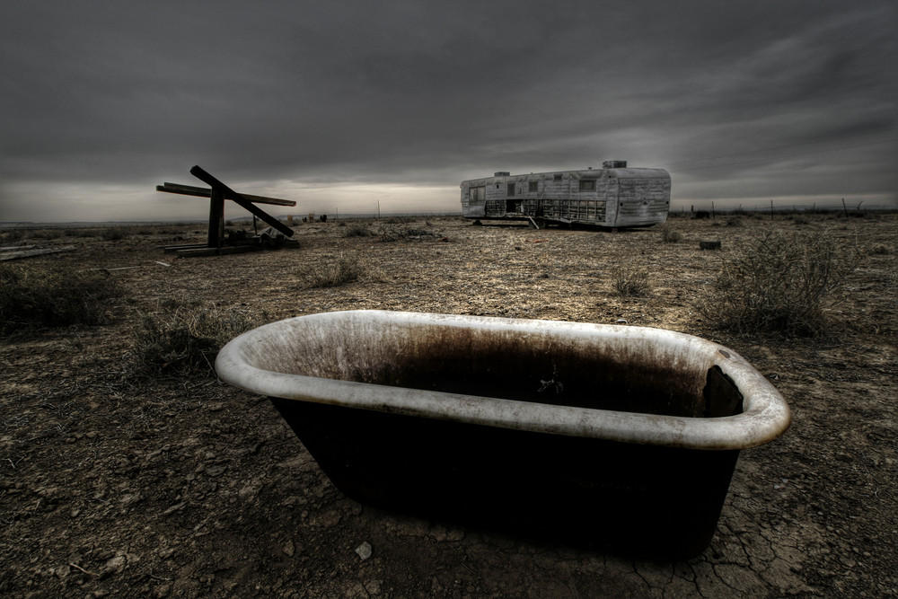 abandonment in the Pinon Canyon