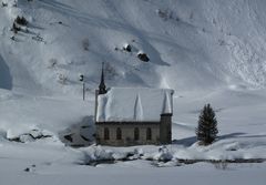 abandonnée dans la neige...