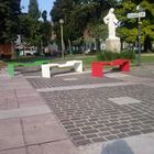 Abano Terme: panchine tricolori!!!! (agosto 2014)