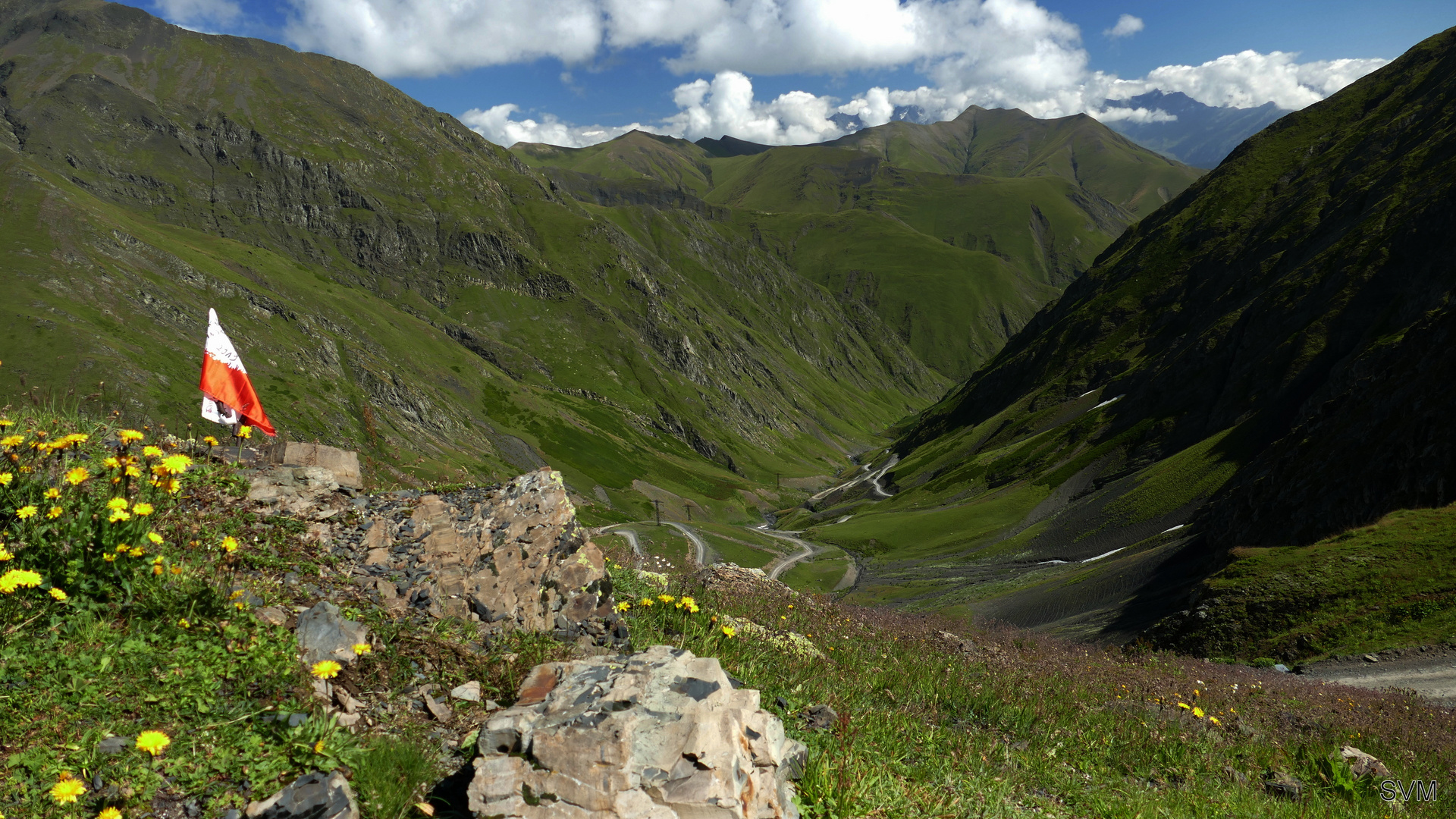 Abanopaß mit Blick nach Norden