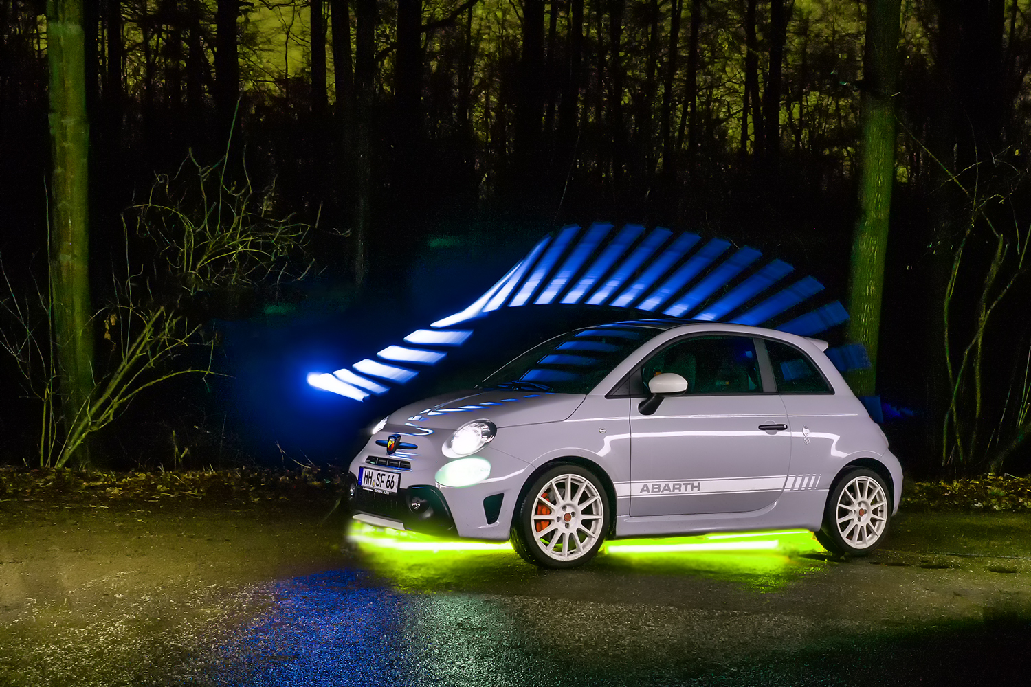 ABARTH im Licht