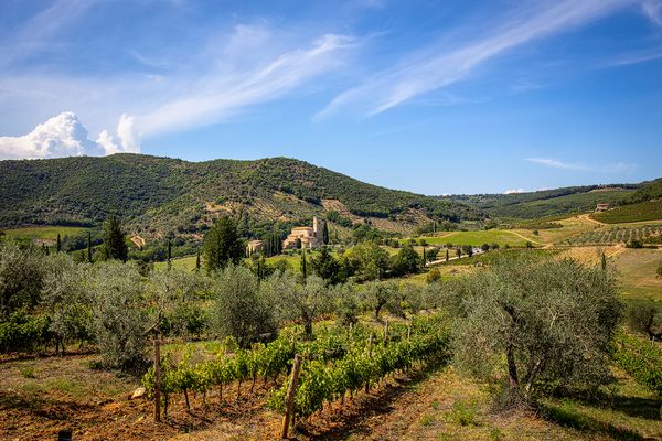 Abazzia di Sant' Antimo - eine "Perle" in der Toskana