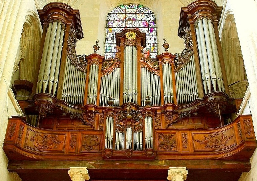 Abbatiale de la Trinité Fécamp L'orgue