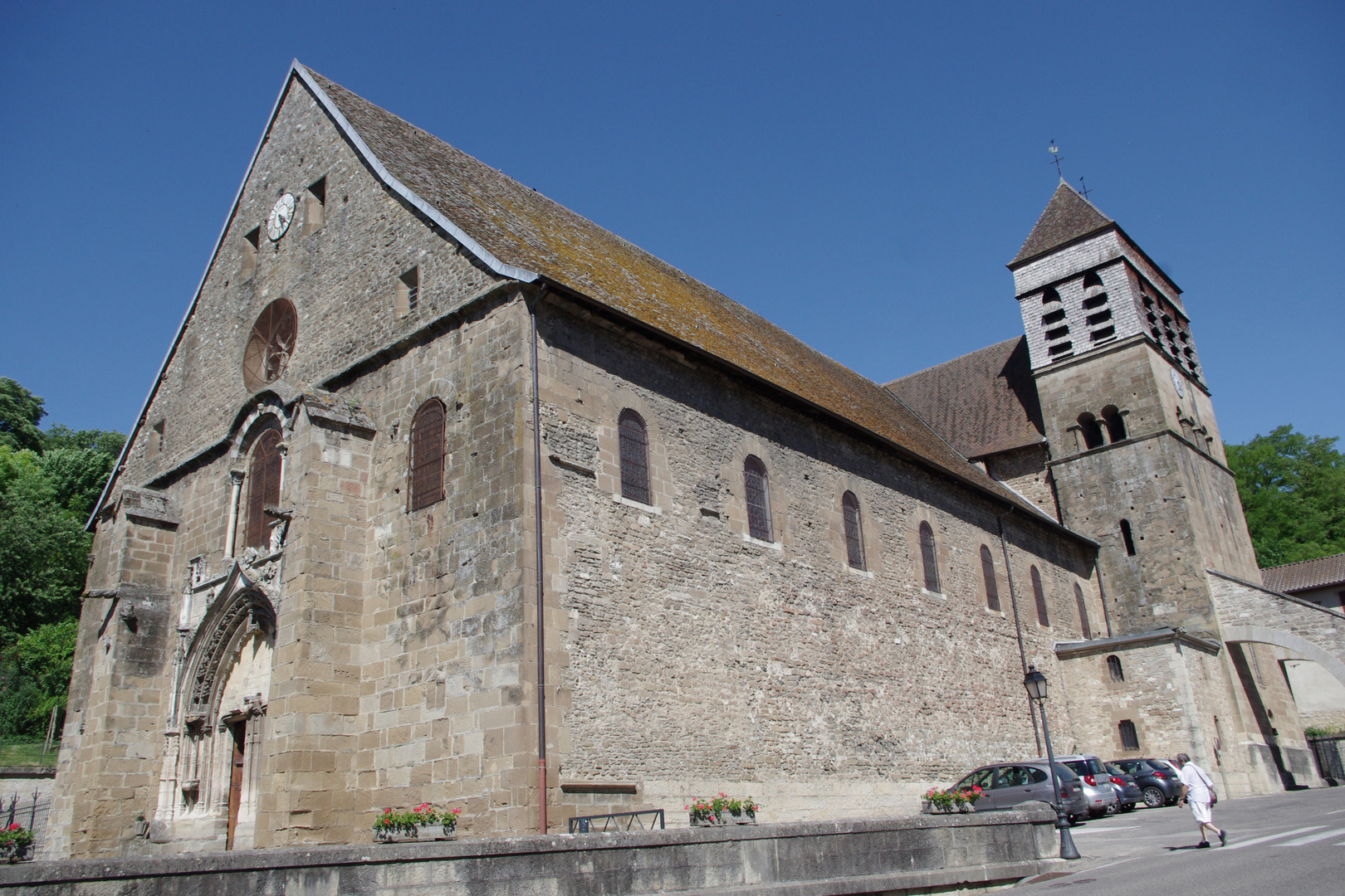 Abbatiale - église Saint Theudère, Saint-Chef, Isère