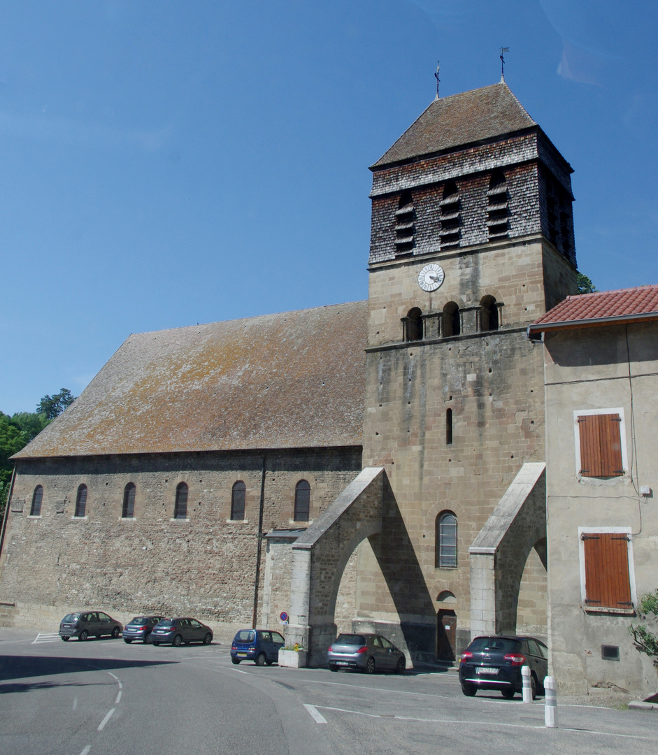 Abbatiale - église Saint Theudère, Saint-Chef, Isère