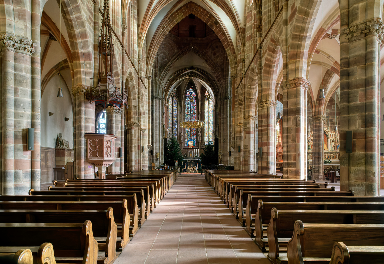 Abbatiale Saint Pierre et Paul - Wissembourg - Frankreich - Altar