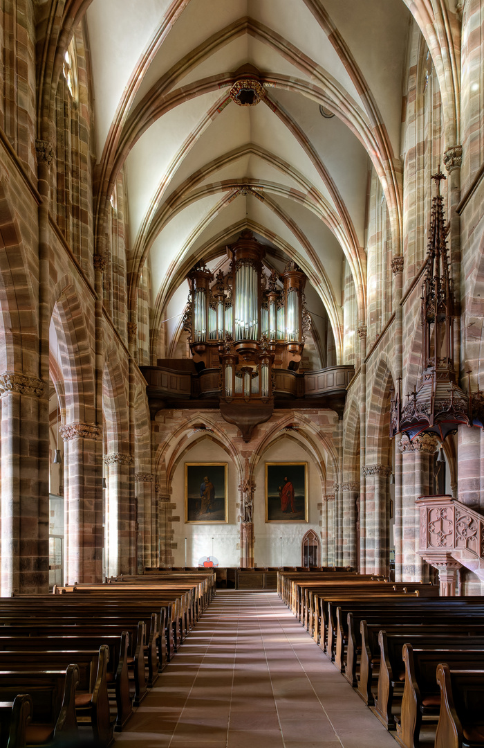 Abbatiale Saint Pierre et Paul - Wissembourg - Frankreich - Orgel