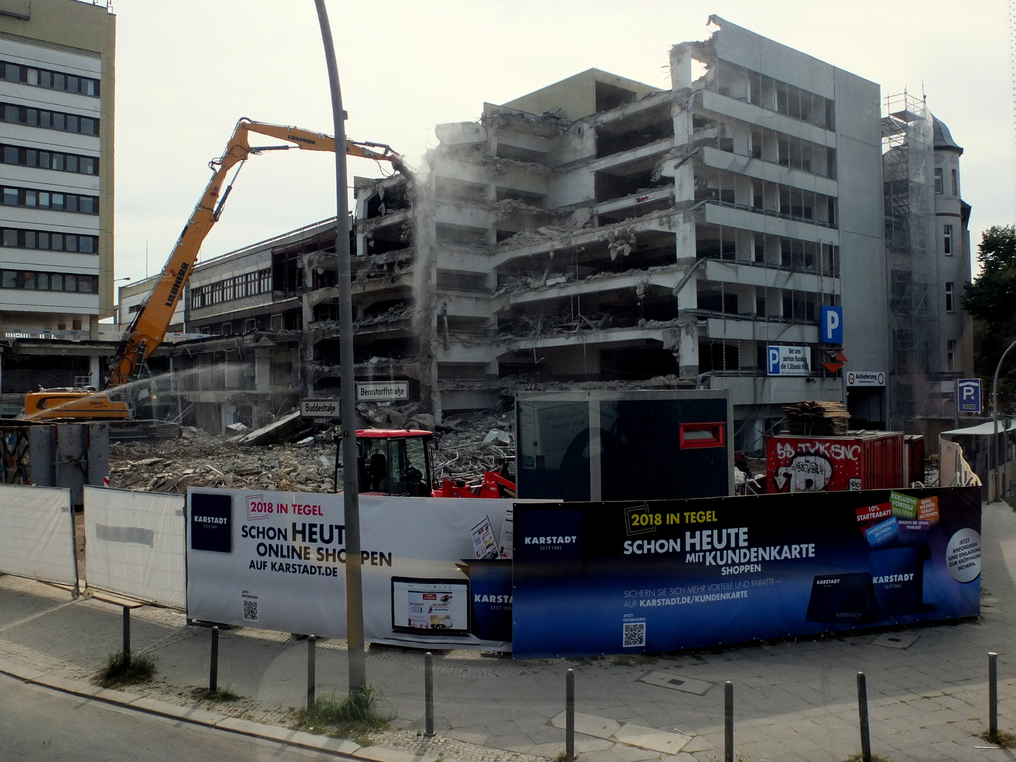 Abbau Tegel Center 30 08 17 Foto Bild Architektur Reportage Dokumentation Profanbauten Bilder Auf Fotocommunity
