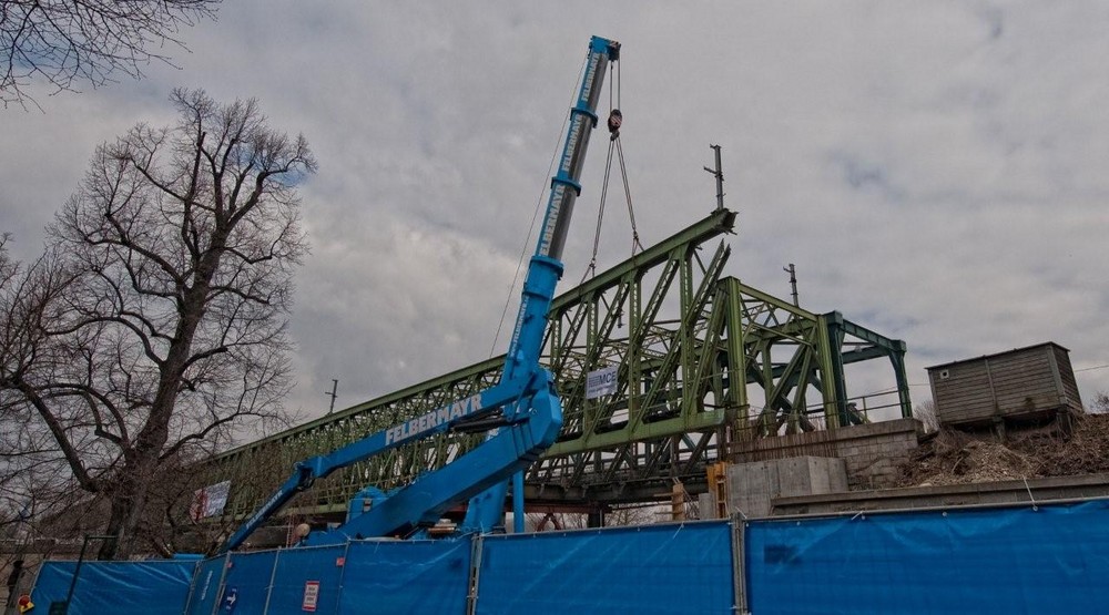 Abbau Tullner Donaubrücke