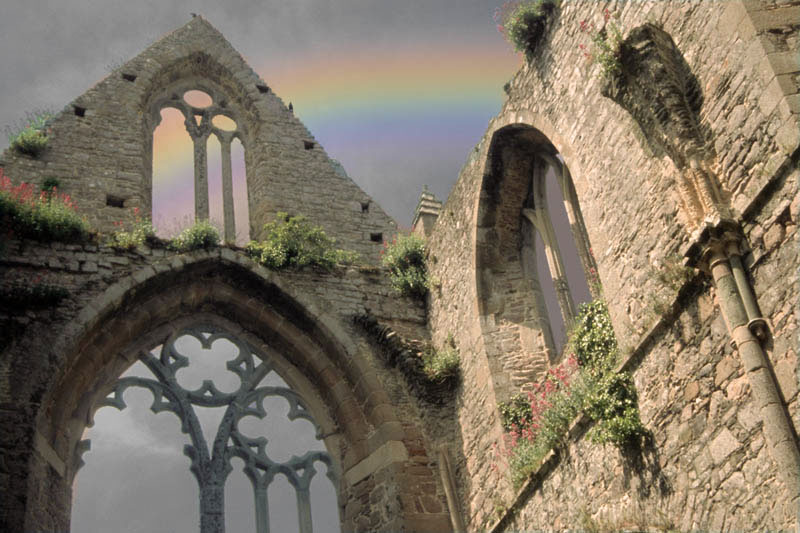 Abbaye de Beauport: nach dem Regen