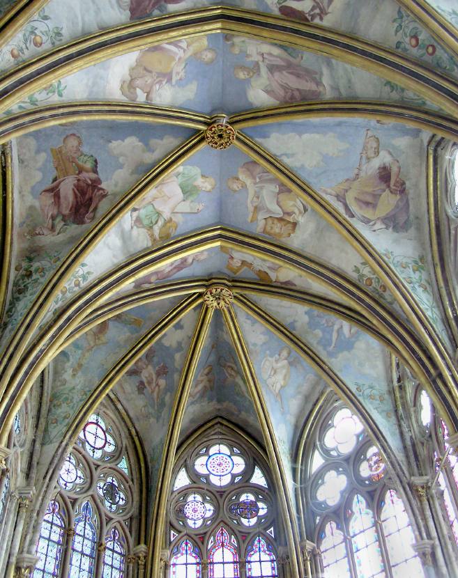 Abbaye de Chaalis - Sixtinische Kapelle oder Sainte Chapelle?