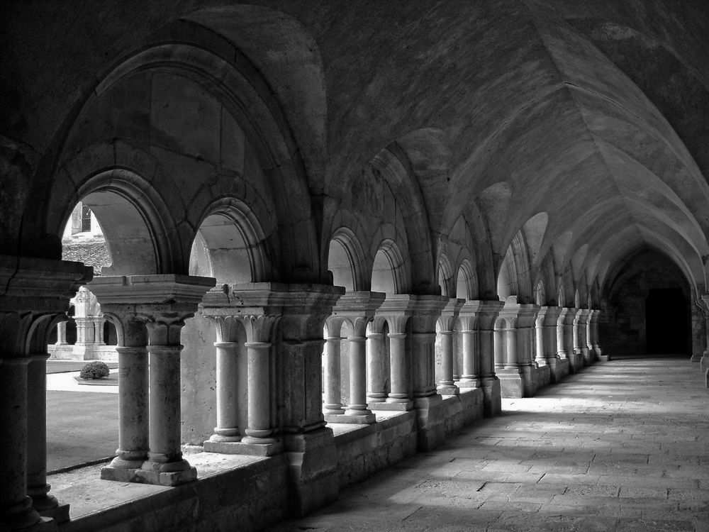 Abbaye de Fontenay: Kreuzgang / cloître