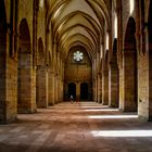 abbaye de Noirlac, la nef (ouest)