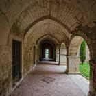 Abbaye de Saint Hilaire - im Innenhof