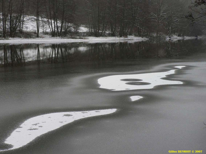 Abbaye en hiver