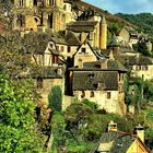 ABBAYE ET VILLAGE DE CONQUES     (AVEYRON )