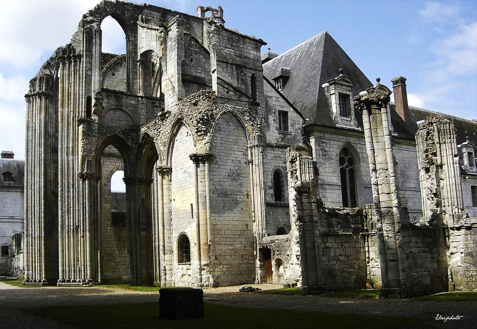 Abbaye Saint-Wandrille de Fontenelle.