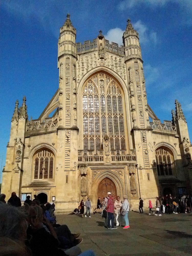 Abbazia di Bath....facciata..