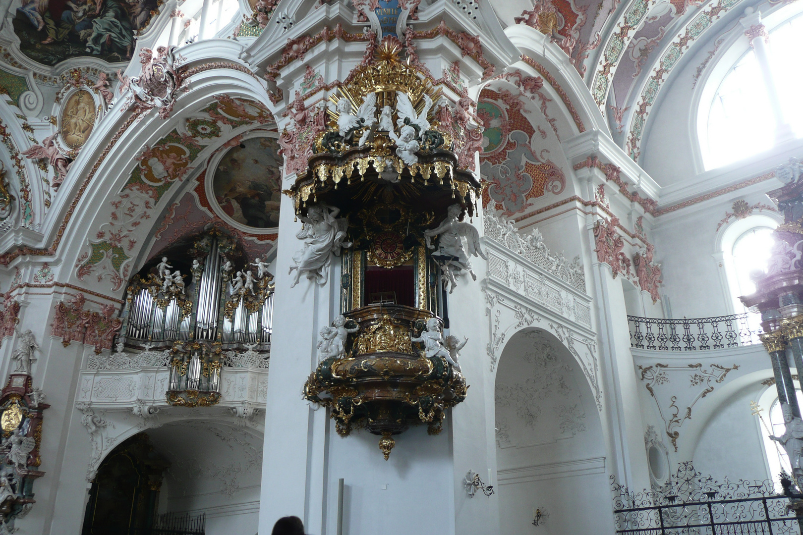 abbazia di Einsielden, particolare interno