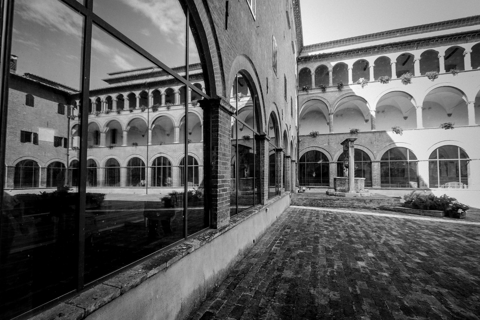 Abbazia di Monte Oliveto Maggiore Foto & Bild italy, world, kloster Bilder auf