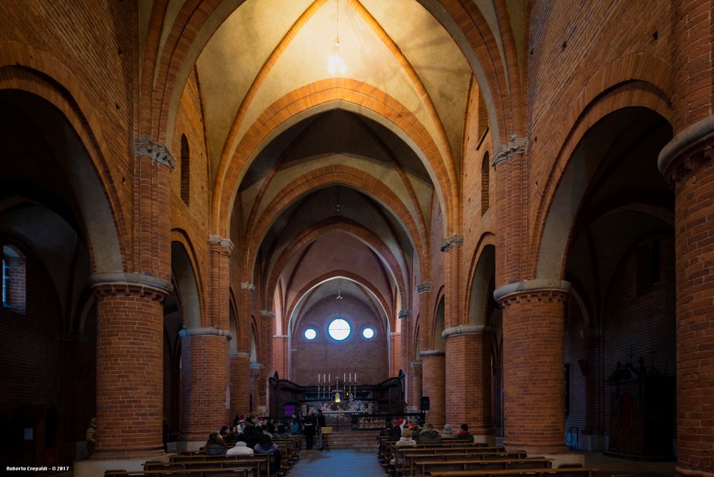 Abbazia di Morimondo, navata centrale