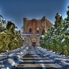 Abbazia San Galgano im Winter 1