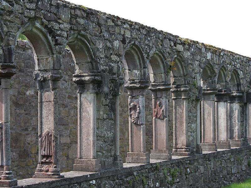 Abbey - Mauer