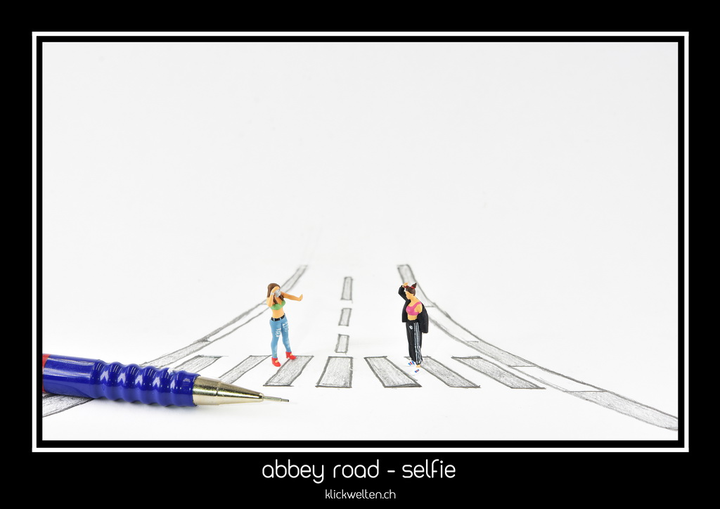 abbey road - selfie