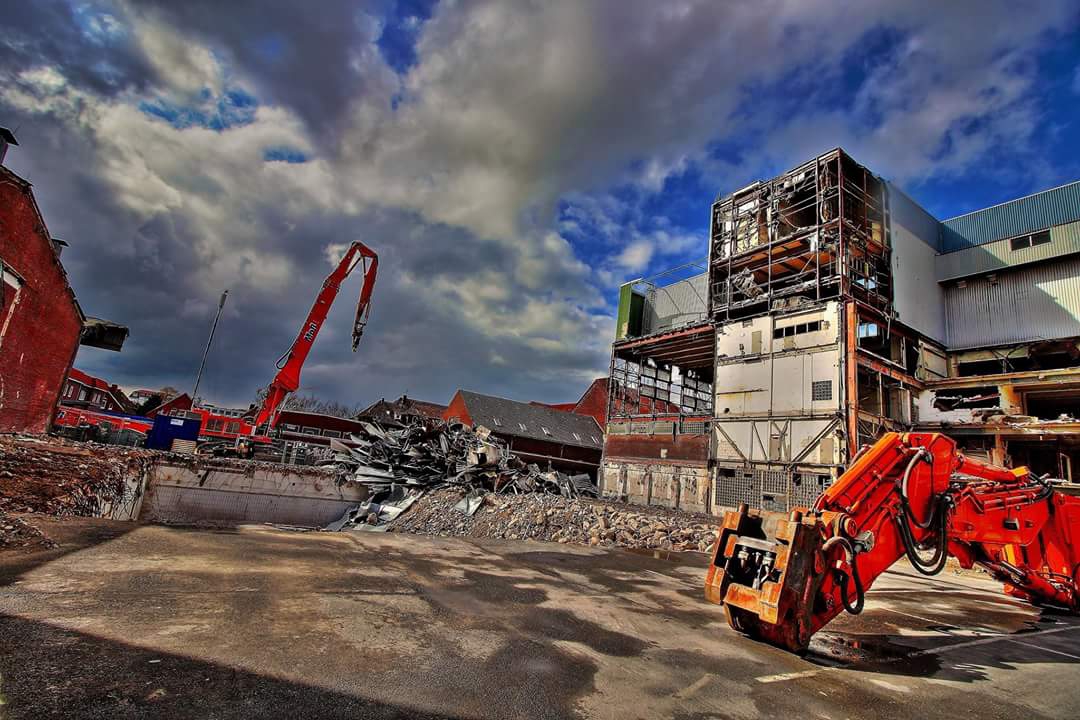 Abbruch einer langen Geschichte......Libby's Werk in Leer/Ostfriesland