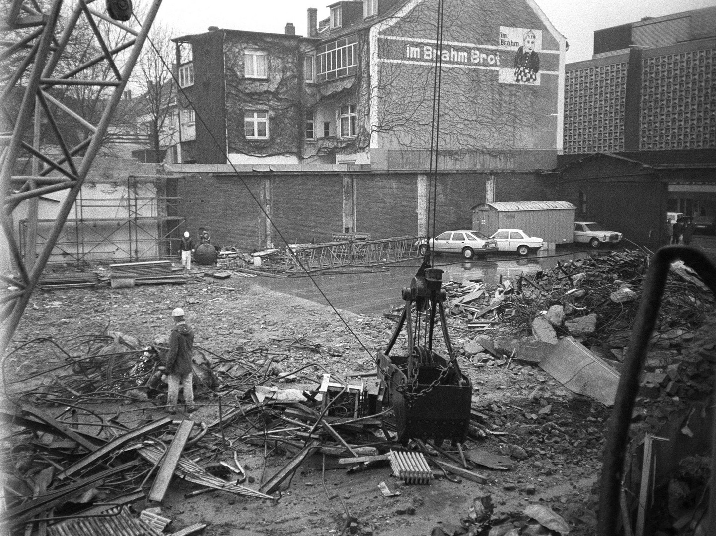 Abbruch Im Brahm Brotfabrik Duisburg Marxloh 1987