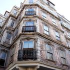 Abbruchreifes Haus auf der Istiklalstrasse in Istanbul