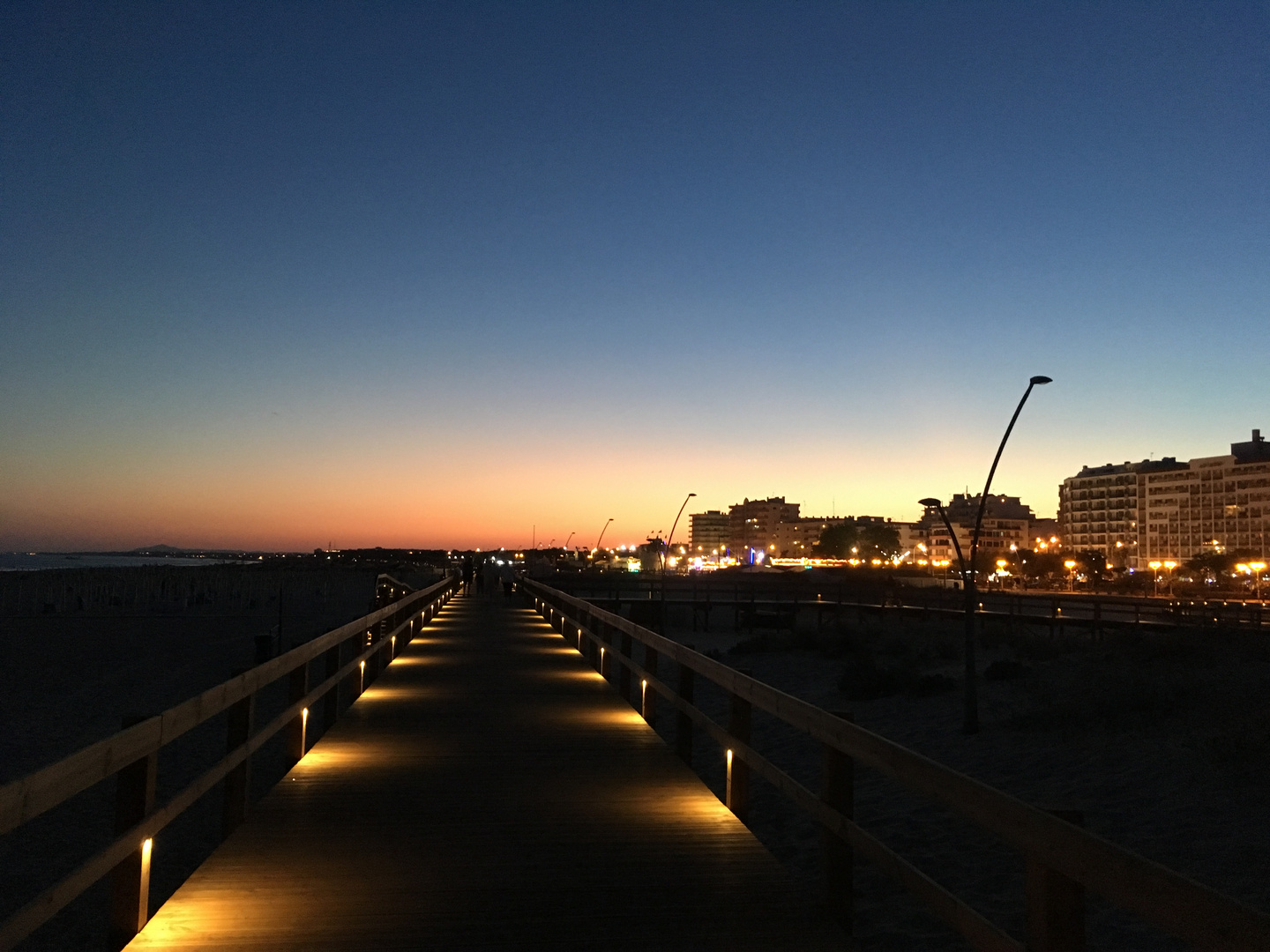 Abeddämmerung in Monte Gordo / Algarve